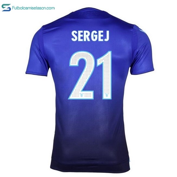 Camiseta Lazio 3ª Sergej 2017/18